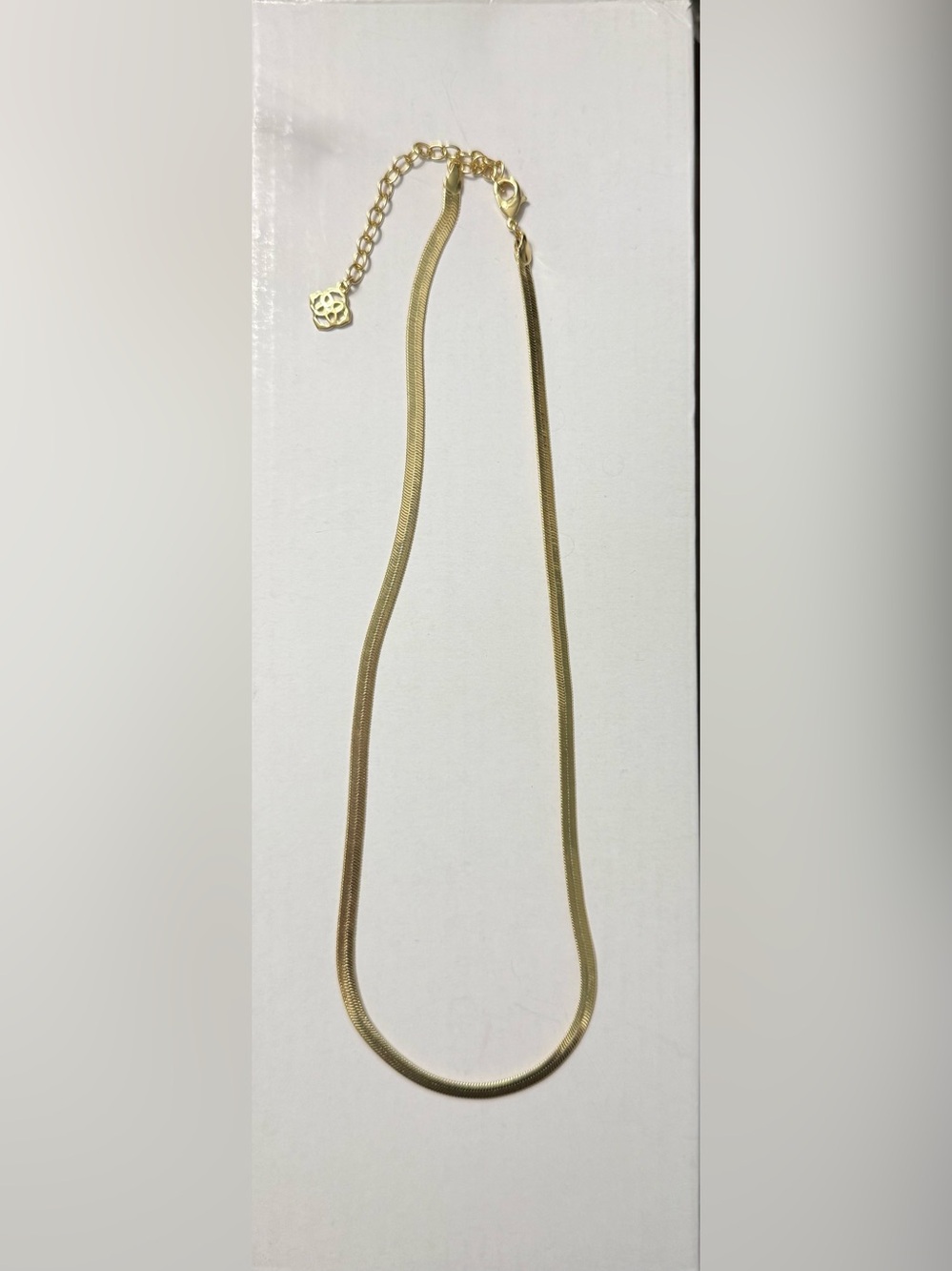 Kendra Scott Kassie Herringbone Chain Necklace